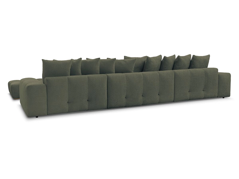 Panorama-Ecksofa mit Hocker BOBOCHIC ANAKIN Panorama-Ecksofa mit Hocker BOBOCHIC ANAKIN