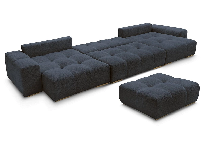 Panorama-Ecksofa mit Hocker BOBOCHIC ANAKIN Panorama-Ecksofa mit Hocker BOBOCHIC ANAKIN
