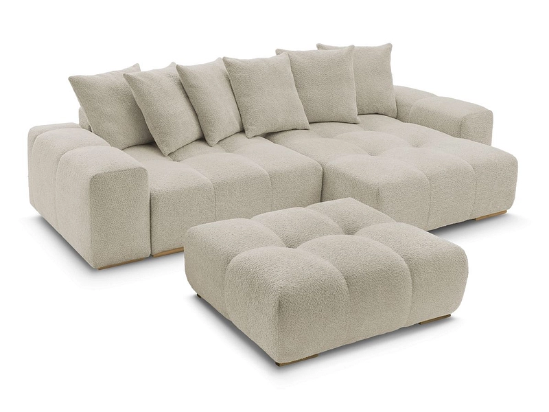 Ecksofa mit Hocker BOBOCHIC ANAKIN Ecksofa mit Hocker BOBOCHIC ANAKIN