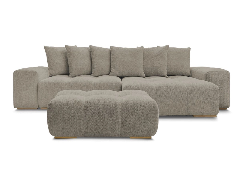Ecksofa mit Hocker BOBOCHIC ANAKIN Ecksofa mit Hocker BOBOCHIC ANAKIN