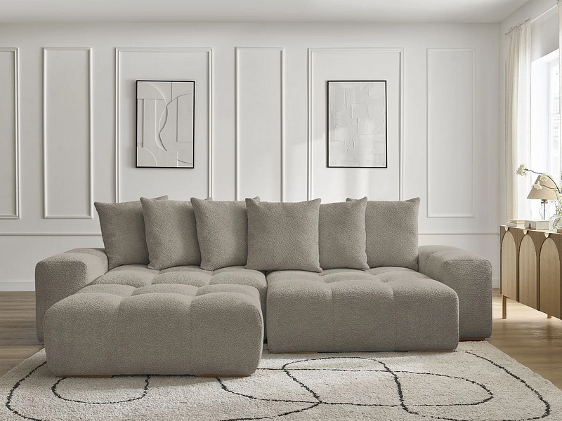 Ecksofa mit Hocker BOBOCHIC ANAKIN Ecksofa mit Hocker BOBOCHIC ANAKIN