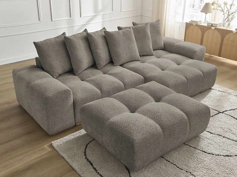 Ecksofa mit Hocker BOBOCHIC ANAKIN Ecksofa mit Hocker BOBOCHIC ANAKIN