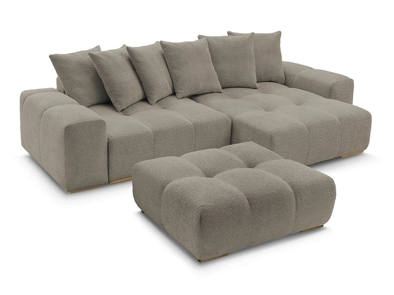 Ecksofa mit Hocker BOBOCHIC ANAKIN Ecksofa mit Hocker BOBOCHIC ANAKIN