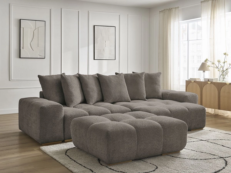 Ecksofa mit Hocker BOBOCHIC ANAKIN Ecksofa mit Hocker BOBOCHIC ANAKIN