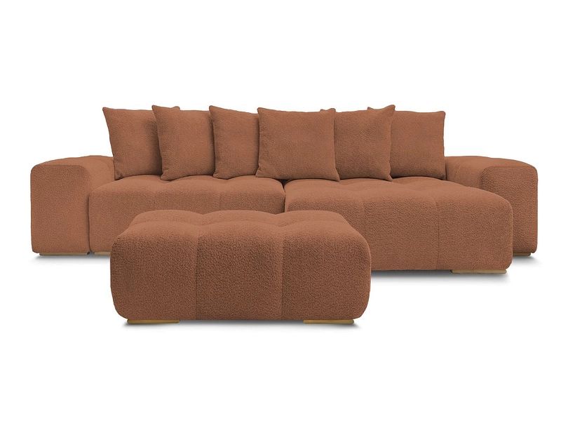 Ecksofa mit Hocker BOBOCHIC ANAKIN Ecksofa mit Hocker BOBOCHIC ANAKIN