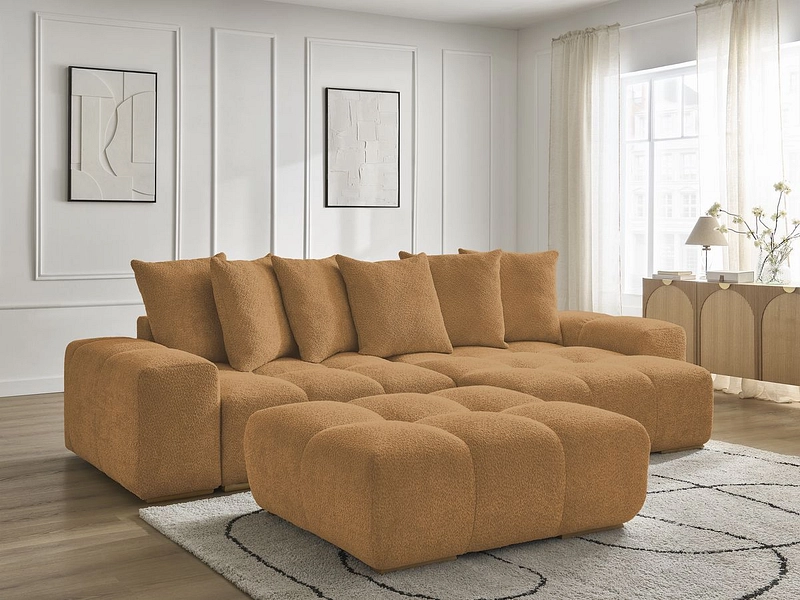 Ecksofa mit Hocker BOBOCHIC ANAKIN Ecksofa mit Hocker BOBOCHIC ANAKIN