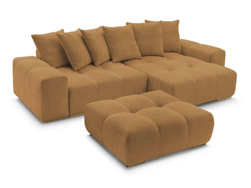 Ecksofa mit Hocker BOBOCHIC ANAKIN Ecksofa mit Hocker BOBOCHIC ANAKIN