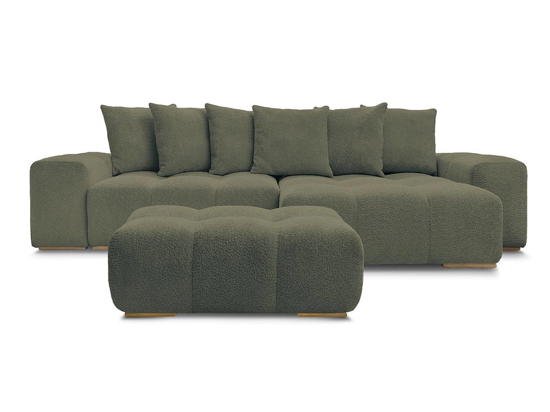Ecksofa mit Hocker BOBOCHIC ANAKIN Ecksofa mit Hocker BOBOCHIC ANAKIN