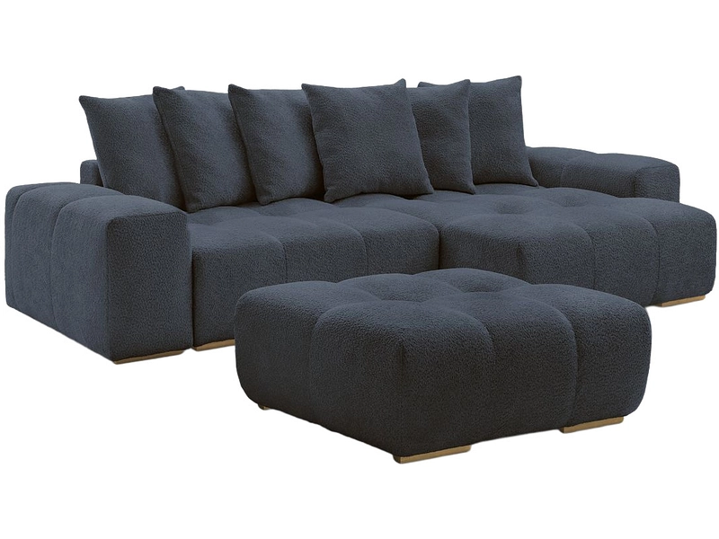Ecksofa mit Hocker BOBOCHIC ANAKIN Ecksofa mit Hocker BOBOCHIC ANAKIN
