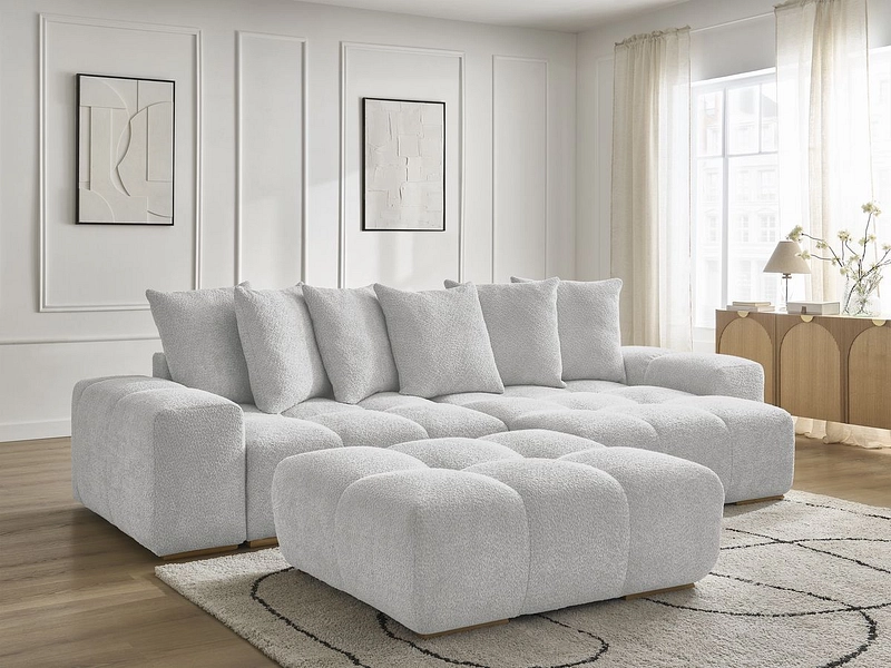 Ecksofa mit Hocker BOBOCHIC ANAKIN Ecksofa mit Hocker BOBOCHIC ANAKIN