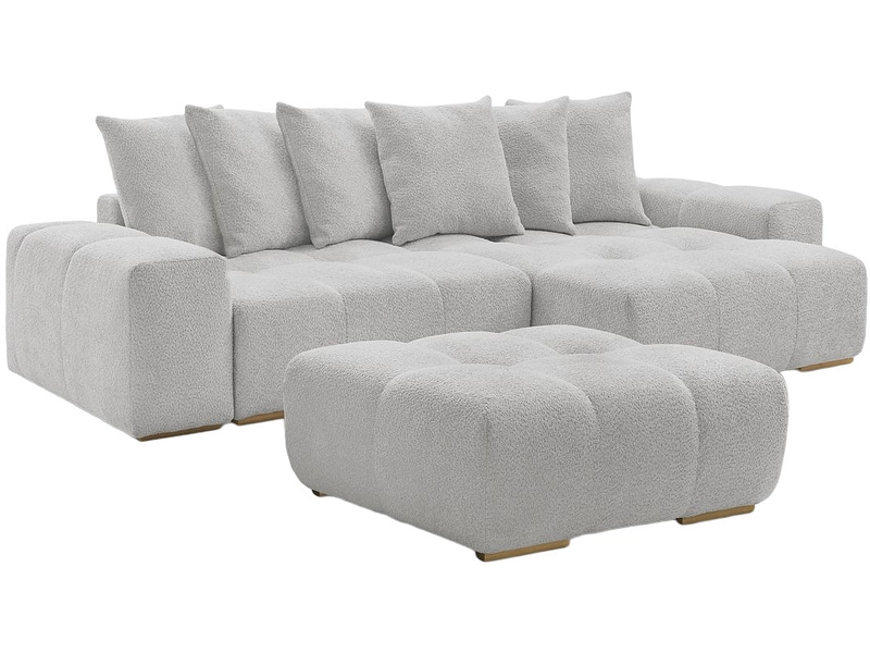 Ecksofa mit Hocker BOBOCHIC ANAKIN Ecksofa mit Hocker BOBOCHIC ANAKIN