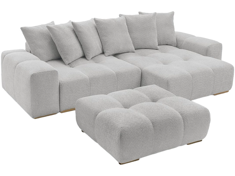 Ecksofa mit Hocker BOBOCHIC ANAKIN Ecksofa mit Hocker BOBOCHIC ANAKIN
