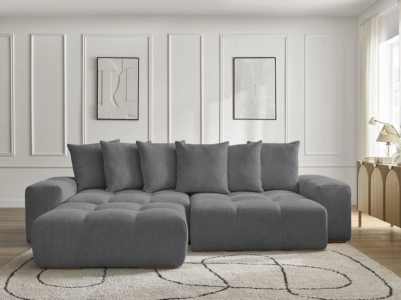 Ecksofa mit Hocker BOBOCHIC ANAKIN