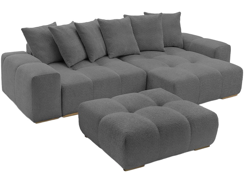 Ecksofa mit Hocker BOBOCHIC ANAKIN