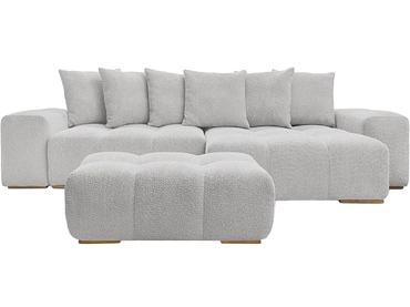 Ecksofa mit Hocker BOBOCHIC ANAKIN