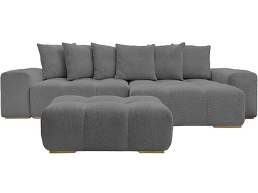 Ecksofa mit Hocker BOBOCHIC ANAKIN