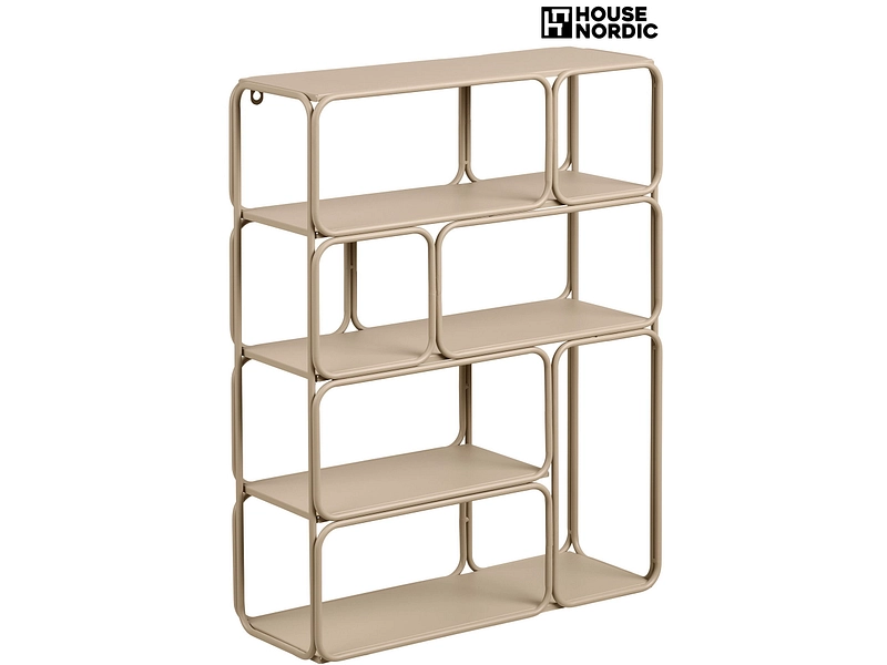 HOUSE NORDIC Mensola a muro LANCIANO 18x48x64cm beige