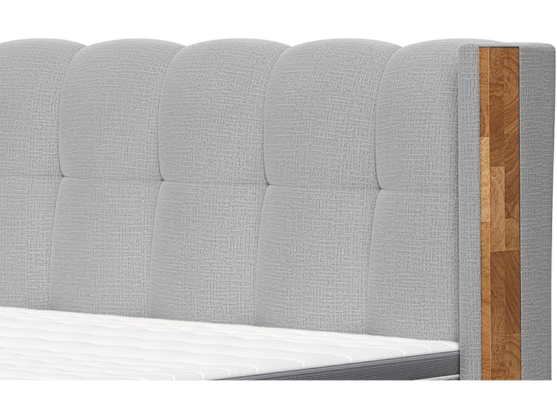 Boxspring MATTERHORN gris clair Boxspring MATTERHORN gris clair