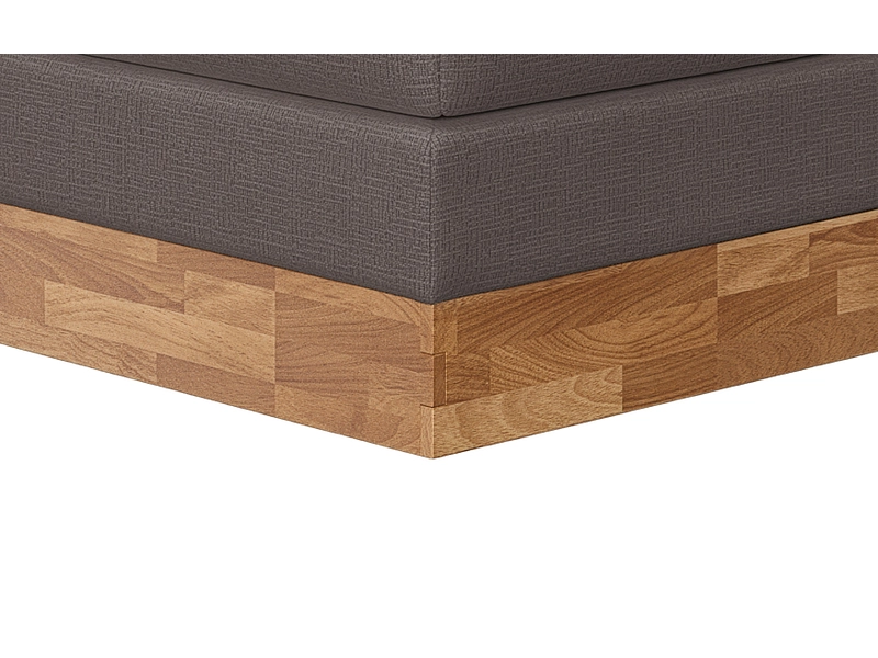 Boxspring MATTERHORN grigio scuro