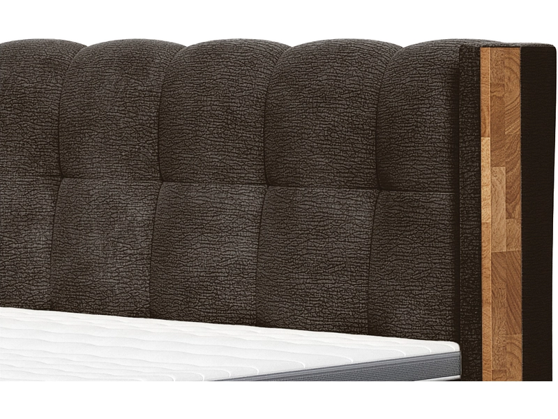 Boxspring MATTERHORN marron foncé Boxspring MATTERHORN marron foncé