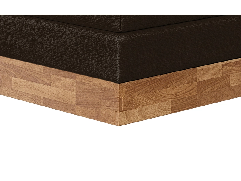 Boxspring MATTERHORN marron foncé Boxspring MATTERHORN marron foncé