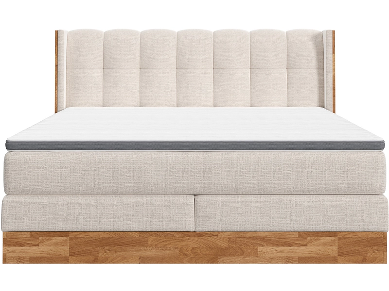 Boxspringbett MATTERHORN beige Boxspringbett MATTERHORN beige