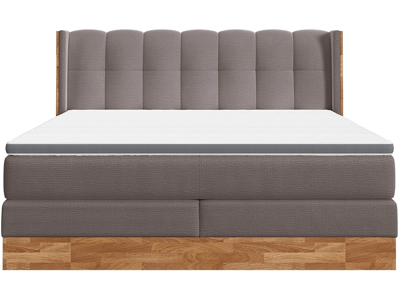 Boxspring MATTERHORN gris foncé Boxspring MATTERHORN gris foncé