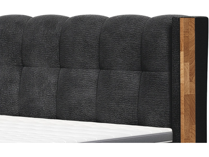 Boxspring MATTERHORN noir Boxspring MATTERHORN noir