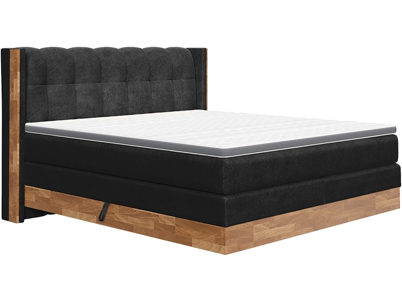 Boxspring MATTERHORN noir Boxspring MATTERHORN noir