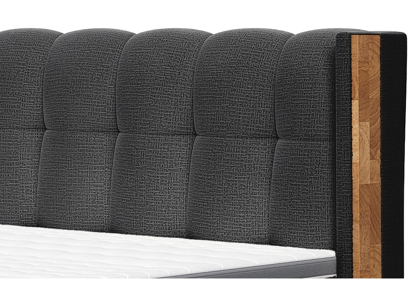 Boxspring MATTERHORN noir Boxspring MATTERHORN noir