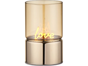 Oggeto di decorazione LED LED LOVE