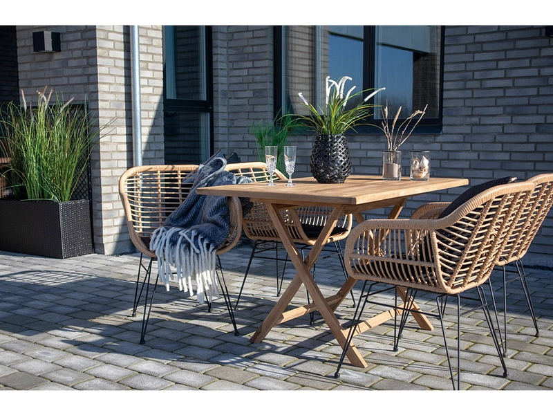 HOUSE NORDIC Chaise de jardin TRIESTE