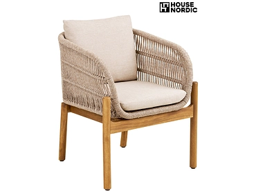 HOUSE NORDIC Sedia da giardino TERRACINA