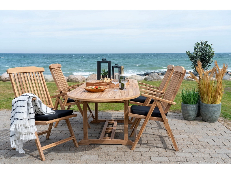 HOUSE NORDIC Table de jardin extensible SALAMANCA HOUSE NORDIC Table de jardin extensible SALAMANCA