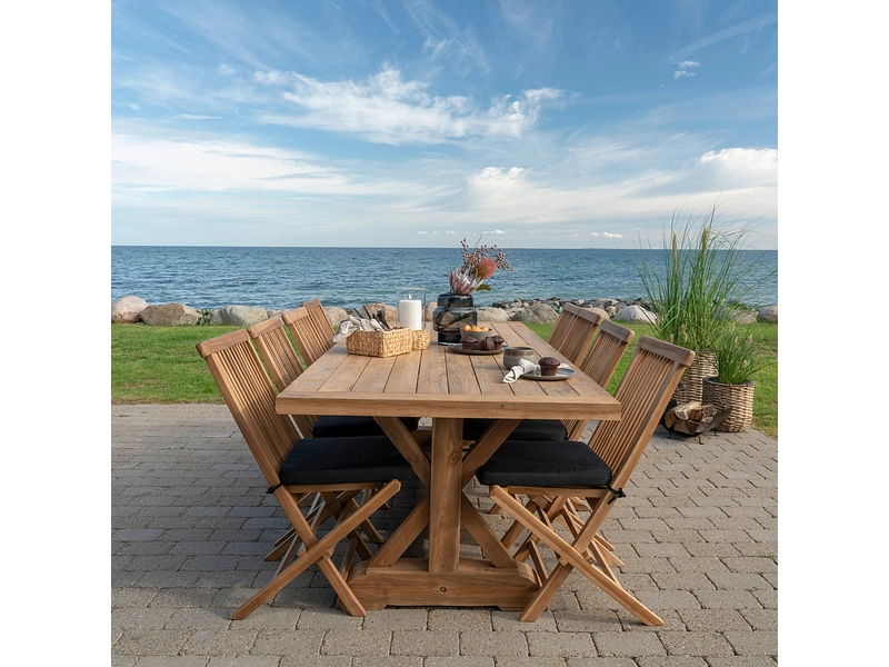 HOUSE NORDIC Tavolo da giardino VOLOS