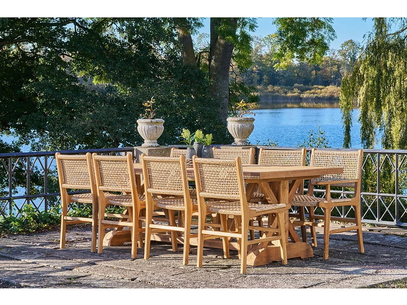 HOUSE NORDIC Tavolo da giardino VOLOS