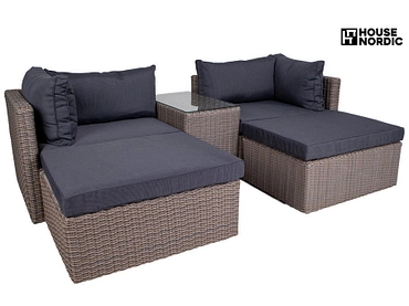 HOUSE NORDIC Set Sonnenliegen ROSSI HOUSE NORDIC Set Sonnenliegen ROSSI