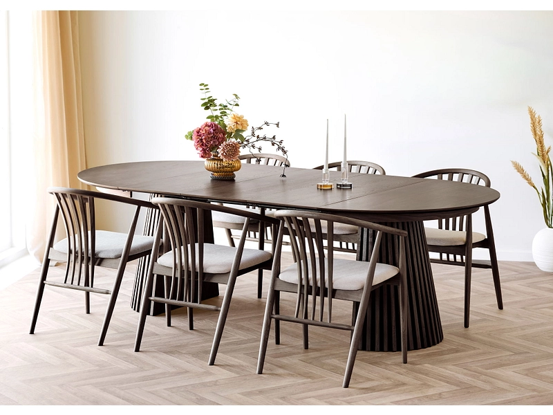 Set table et 6 chaises HOUSE NORDIC OSAKA