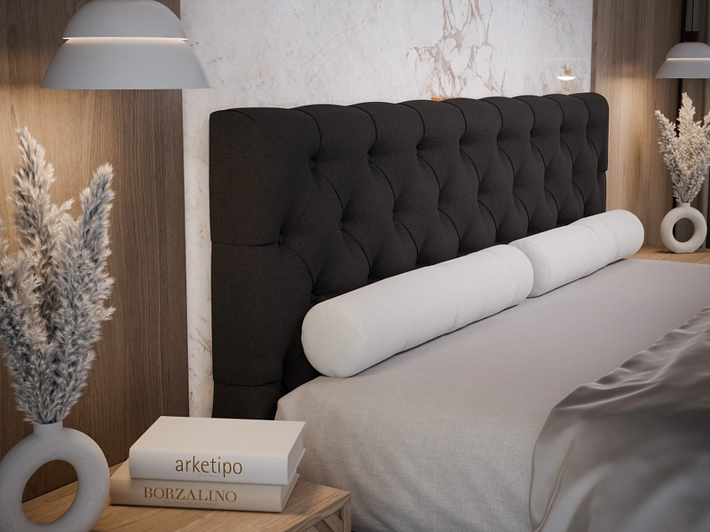 Boxspringbett KINGDOM anthrazit