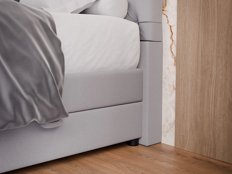 Boxspringbett KINGDOM grau Boxspringbett KINGDOM grau