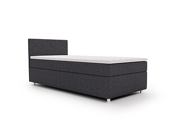 Kastenbett FREDO grau