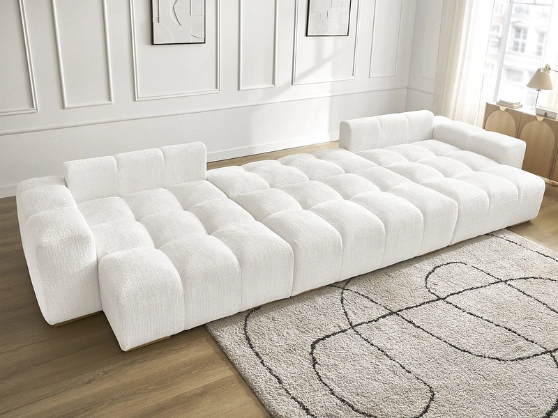Panorama-Ecksofa mit Hocker BOBOCHIC ANAKIN Panorama-Ecksofa mit Hocker BOBOCHIC ANAKIN