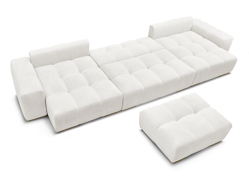 Panorama-Ecksofa mit Hocker BOBOCHIC ANAKIN Panorama-Ecksofa mit Hocker BOBOCHIC ANAKIN