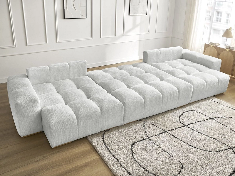 Panorama-Ecksofa mit Hocker BOBOCHIC ANAKIN Panorama-Ecksofa mit Hocker BOBOCHIC ANAKIN