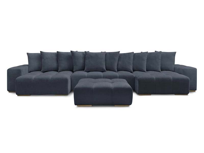 Panorama-Ecksofa mit Hocker BOBOCHIC ANAKIN Panorama-Ecksofa mit Hocker BOBOCHIC ANAKIN
