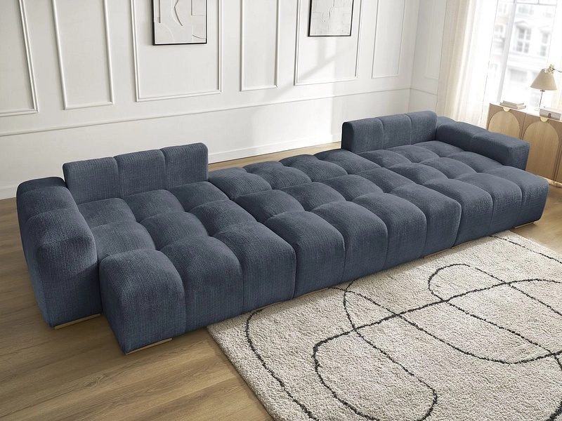Panorama-Ecksofa mit Hocker BOBOCHIC ANAKIN Panorama-Ecksofa mit Hocker BOBOCHIC ANAKIN