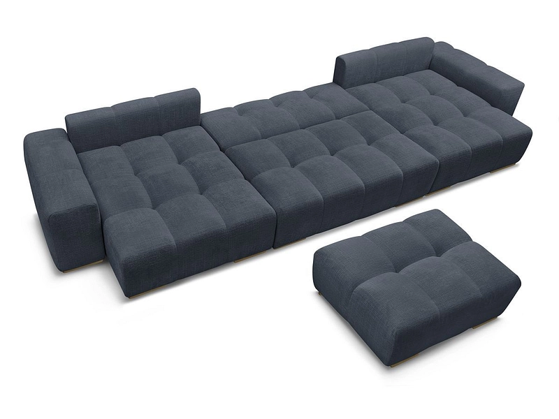Panorama-Ecksofa mit Hocker BOBOCHIC ANAKIN Panorama-Ecksofa mit Hocker BOBOCHIC ANAKIN