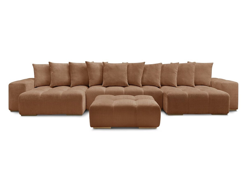 Panorama-Ecksofa mit Hocker BOBOCHIC ANAKIN Panorama-Ecksofa mit Hocker BOBOCHIC ANAKIN
