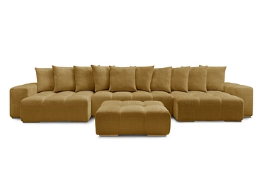 Panorama-Ecksofa mit Hocker BOBOCHIC ANAKIN