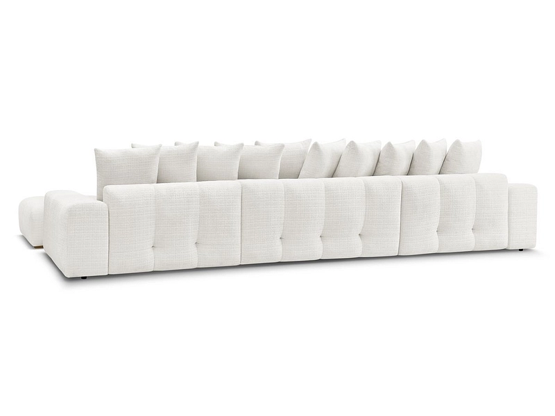 Panorama-Ecksofa mit Hocker BOBOCHIC ANAKIN Panorama-Ecksofa mit Hocker BOBOCHIC ANAKIN